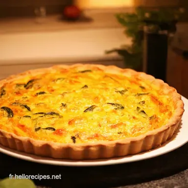 Tarte aux l&eacute;gumes facile Ma recette ensoleill&eacute;e et gourmande Fiche recette