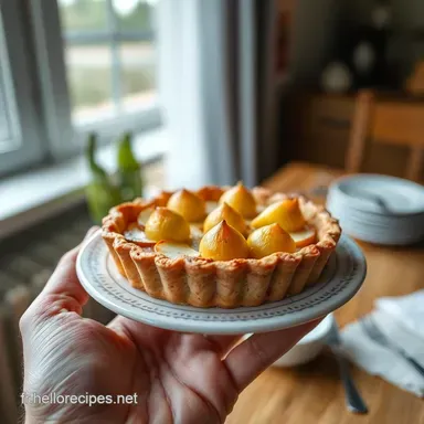 Tarte Gourmande aux Poireaux et SaintJacques Mon Plat Festif Facile Fiche recette