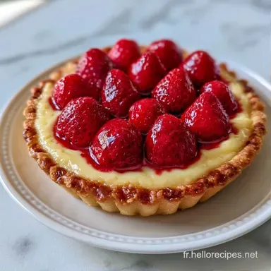 Tarte Fraises Papier Sulfuris&eacute;: Craquante Fiche recette