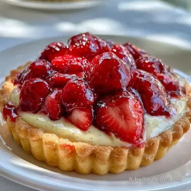 Tarte Fraises Vanille : Base Craquante Fiche recette