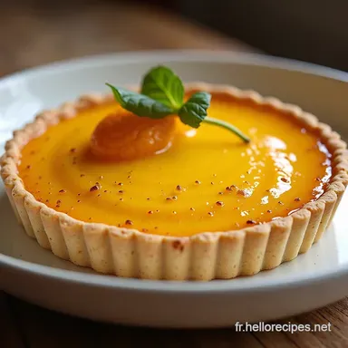La Meilleure Tarte aux Myrtilles &agrave; la P&acirc;te Sabl&eacute;e Vanill&eacute;e