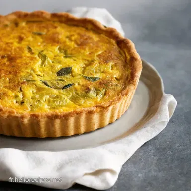 Tarte Courgette Tomate Facile Un Go&ucirc;t de Provence