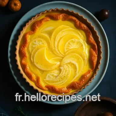 Tarte Soleil Provençale: Un Zeste de Soleil dans Votre Cuisine! Fiche recette