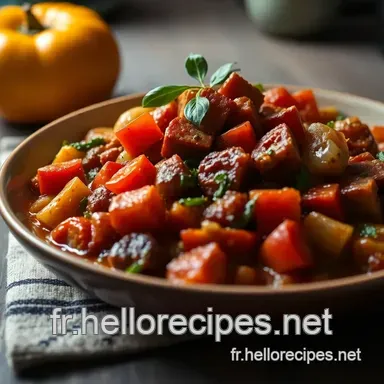 Recette de Tchoutchouka : Une Savoureuse Ratatouille Algérienne Fiche recette