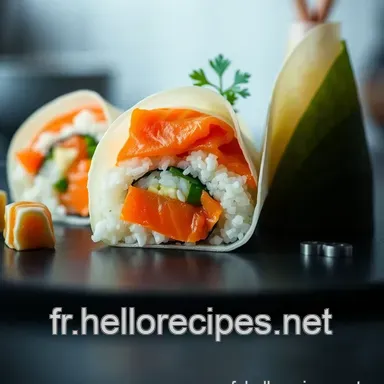 Temaki : Les Cones de Sushi à Composer Soi-Même avec Amis Fiche recette