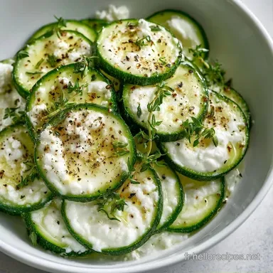 Terrine De Courgettes Au Ch&egrave;vre Fiche recette