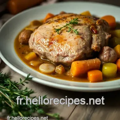Exquise Tête de Veau: Temps de Cuisson et Sauce Gribiche à Découvrir Fiche recette