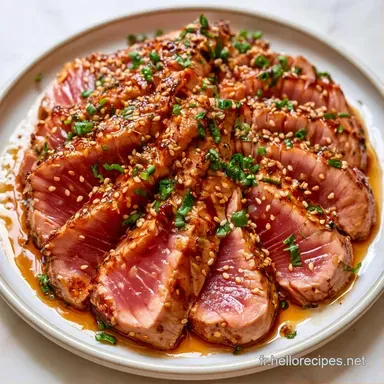 Thon Marin&eacute; Japonais en 17 Minutes Fiche recette