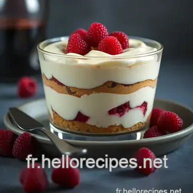 Tiramisu aux Framboises: Un Délice Fruité et Simple à Réaliser Fiche recette