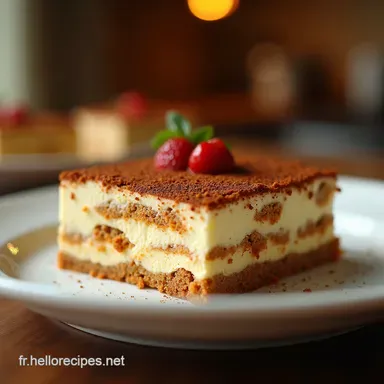 Le Tiramisu Classique de Mamma Recette Italienne Facile Fiche recette