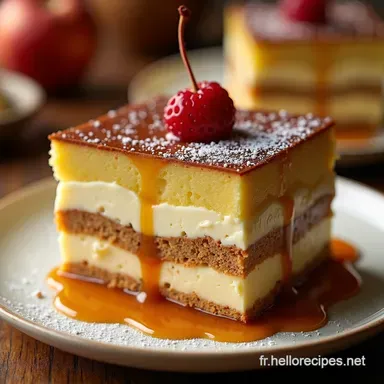 Tiramisu Caramel Beurre Salé Pommes Recette Facile et Crémeuse Fiche recette