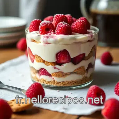 Tiramisu Framboise : La Douceur Fruité de l’Italie à Découvrir Fiche recette