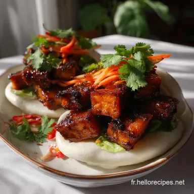 Tofu Caram&eacute;lis&eacute; Pour Bao Buns : Laque Collante et Umami Fiche recette