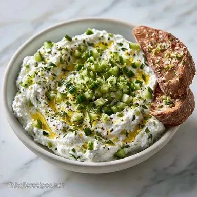 Tzatziki Fromage Ch&egrave;vre en 45 Minutes Fiche recette