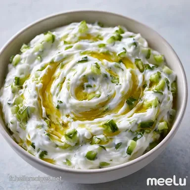 Tzatziki Grec Authentique pour 6 Fiche recette