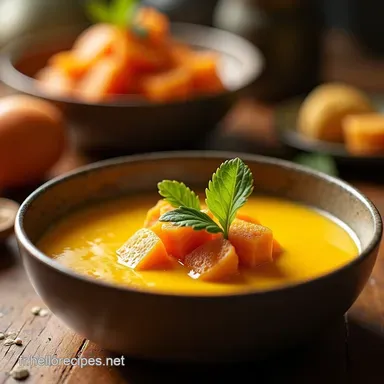 Soupe Carottes Coco Curcuma et Coriandre Velouté Facile et Exotique Fiche recette