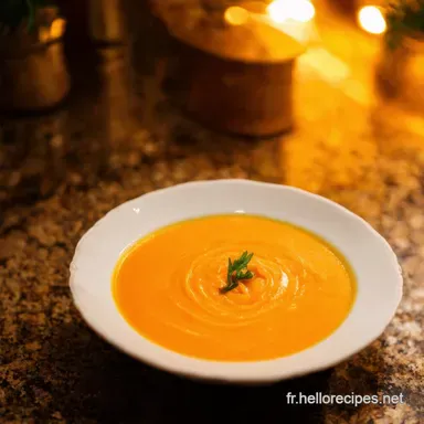Velouté de Carotte La Soupe Réconfortante à la Française Fiche recette