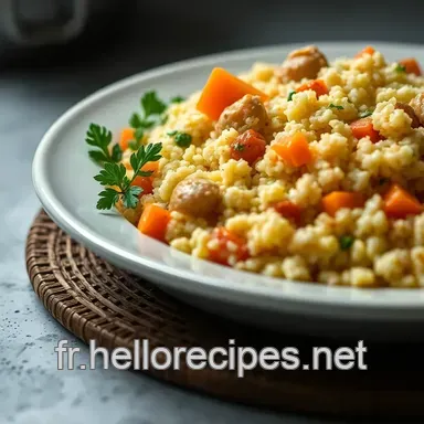 Véritable recette couscous : Un délice traditionnel à partager Fiche recette