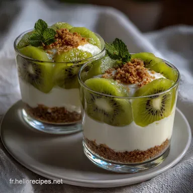 Verrines Sucrees Kiwis Mascarpone Amour De: Fra&icirc;cheur et Onctuosit&eacute; Fiche recette