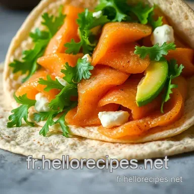 Wraps Saumon Avocat Recette Wraps Faciles: Mon Secret Riviera! Fiche recette