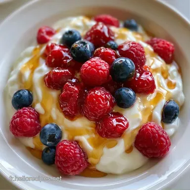 Yaourt Grec Aux Fruits Frais en 10 Min Fiche recette
