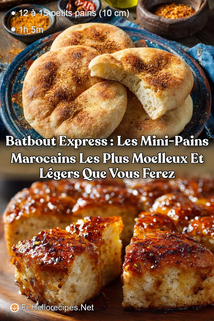Batbout express : Les mini-pains marocains les plus moelleux et l&eacute;gers que vous ferez