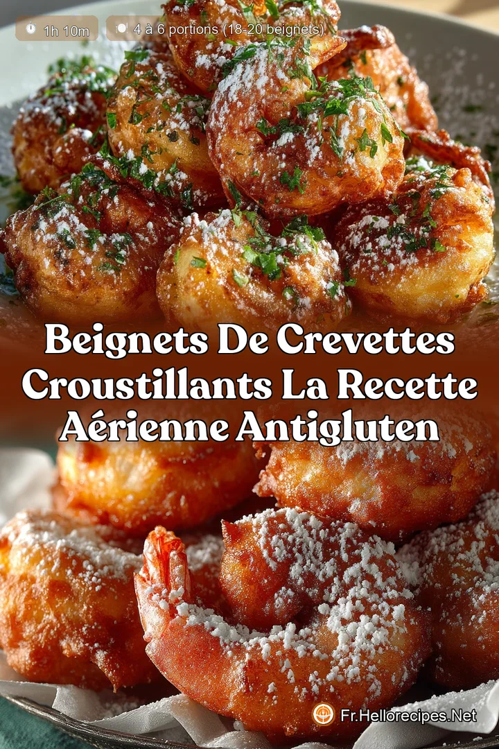 Beignets de Crevettes Croustillants La Recette A&eacute;rienne AntiGluten