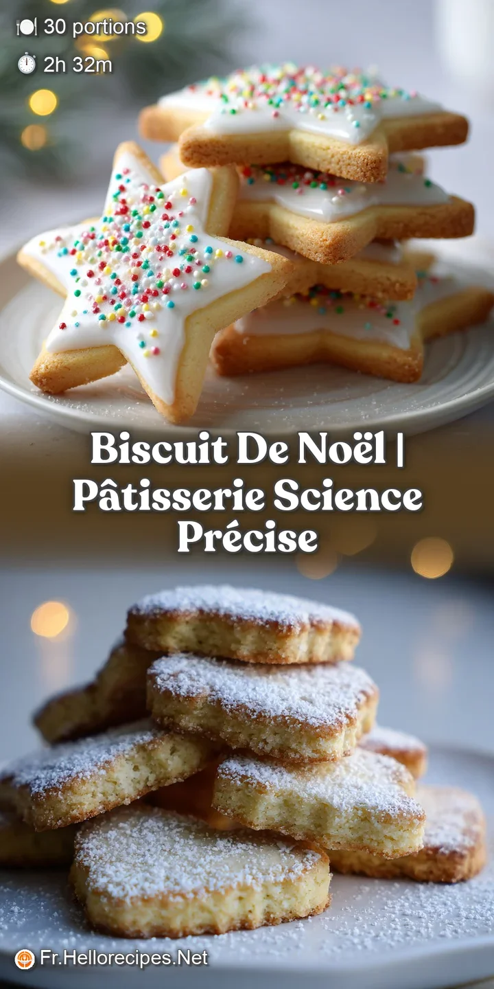 Close-up reveals the delicate crumb and sugary coating of a Christmas biscuit, tempting with its festive, golden appearance.