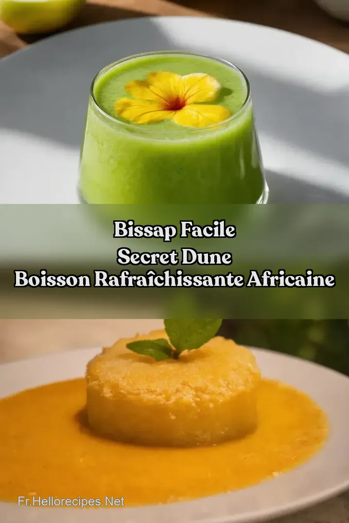 Bissap Facile Secret dune Boisson Rafra&icirc;chissante Africaine