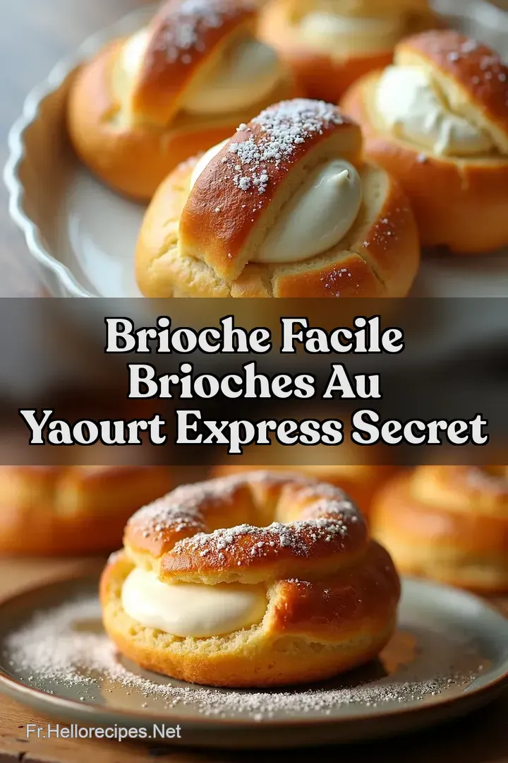 Brioche Facile Brioches au Yaourt Express Secret