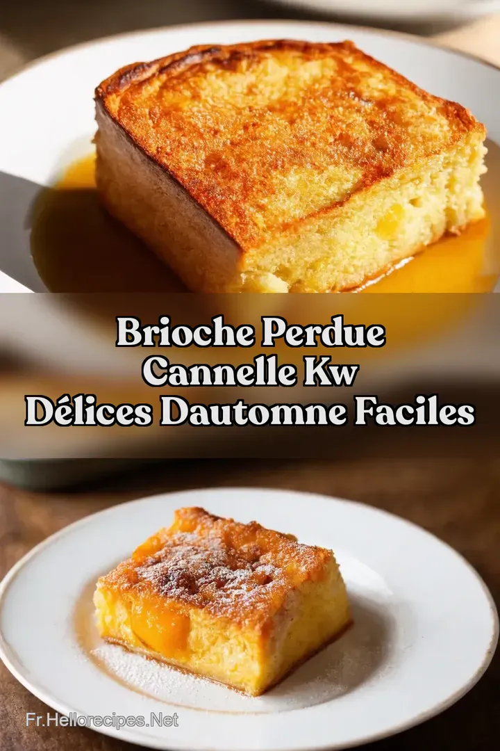 Brioche Perdue Cannelle kw D&eacute;lices dAutomne Faciles