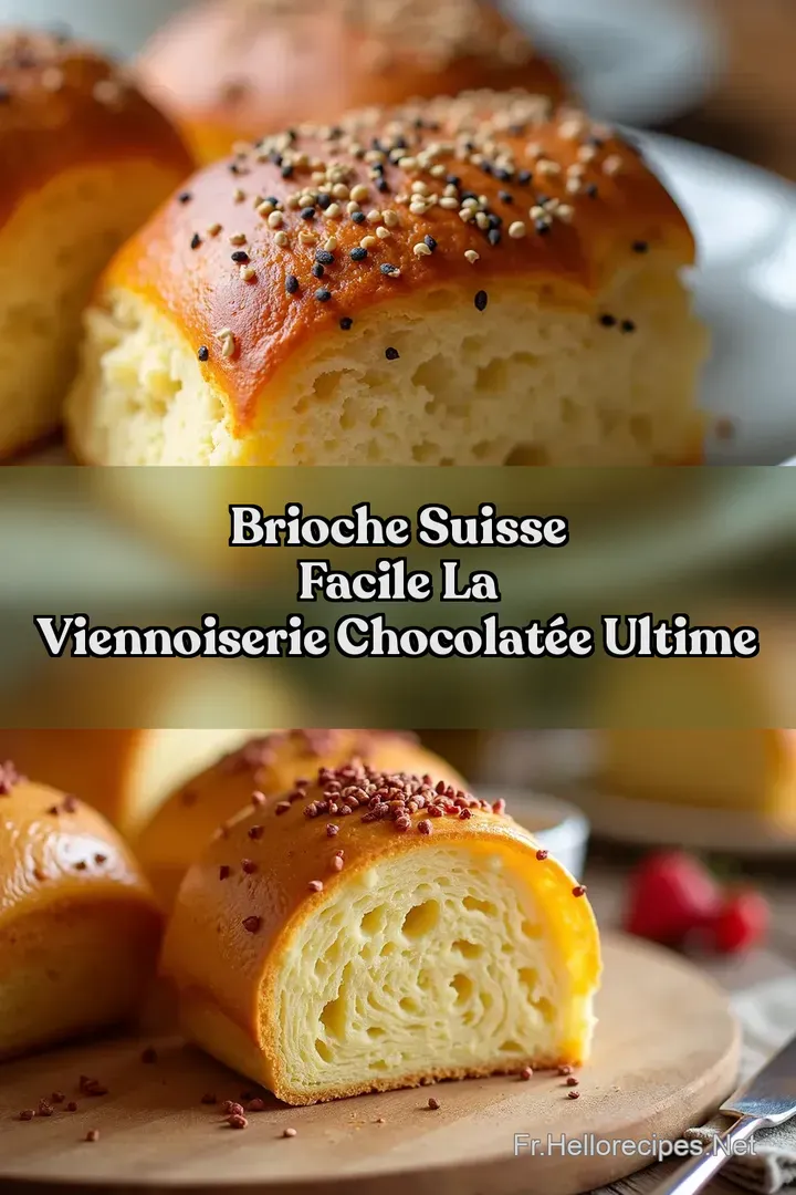 Brioche Suisse Facile La Viennoiserie Chocolat&eacute;e Ultime
