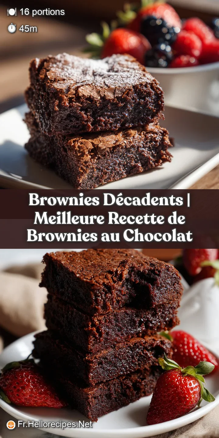 Melted dark chocolate cascading over a fudgy brownie cube, hinting at a gooey, decadent bite.