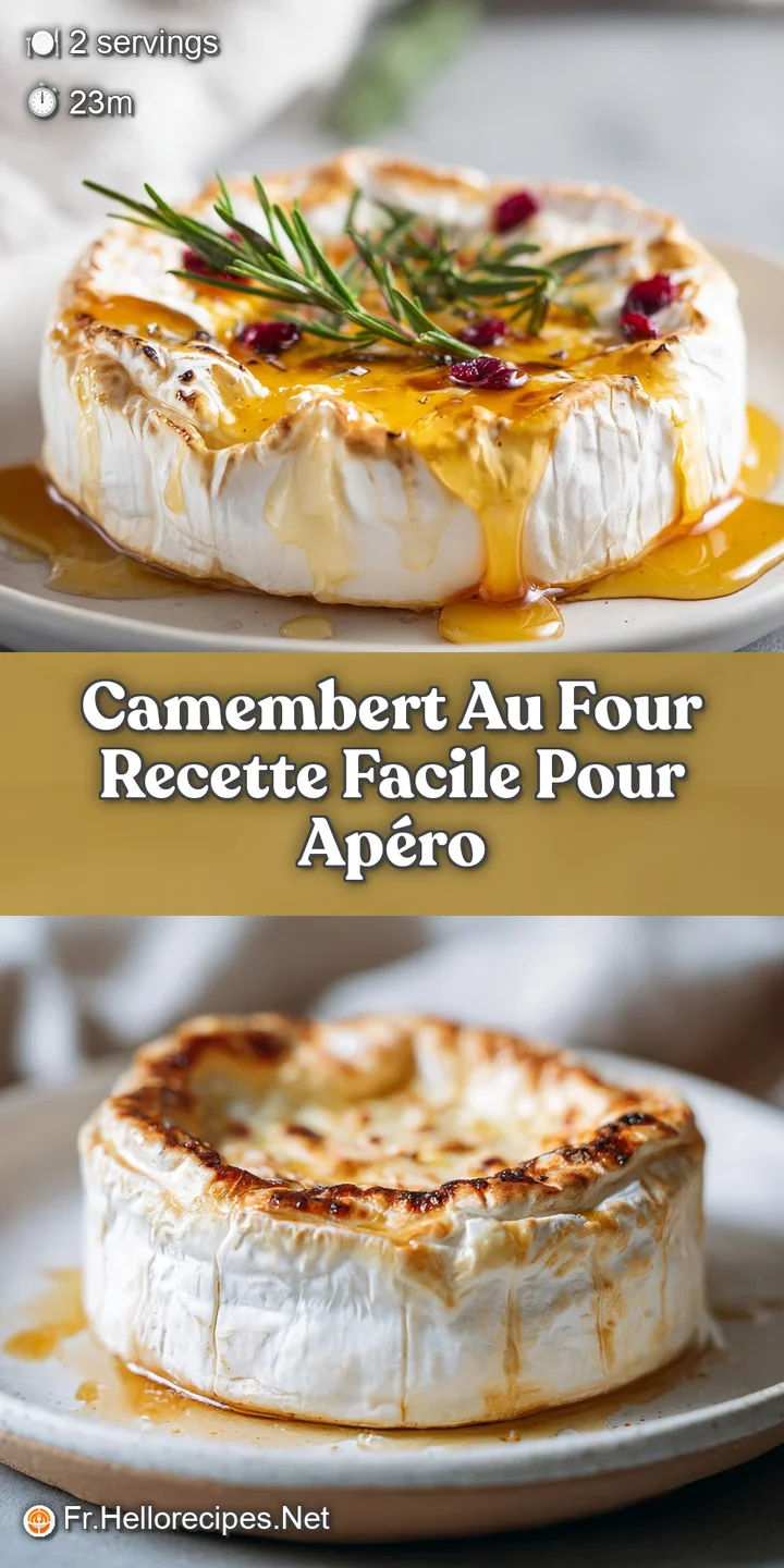 Close-up of warm Camembert, molten and glossy, with a sprinkle of herbs, showcasing its irresistible, gooey texture.