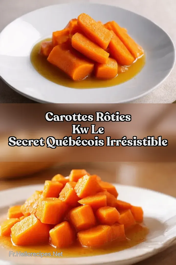 Carottes R&ocirc;ties kw Le Secret Qu&eacute;b&eacute;cois Irr&eacute;sistible