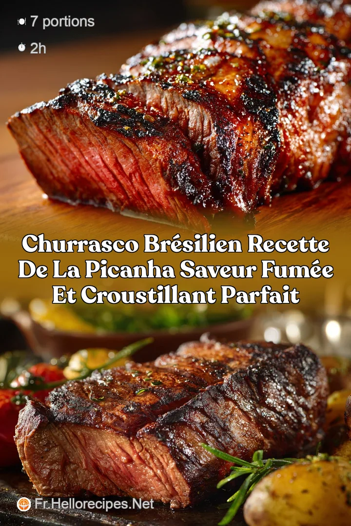 Churrasco br&eacute;silien Recette de la Picanha saveur fum&eacute;e et croustillant parfait