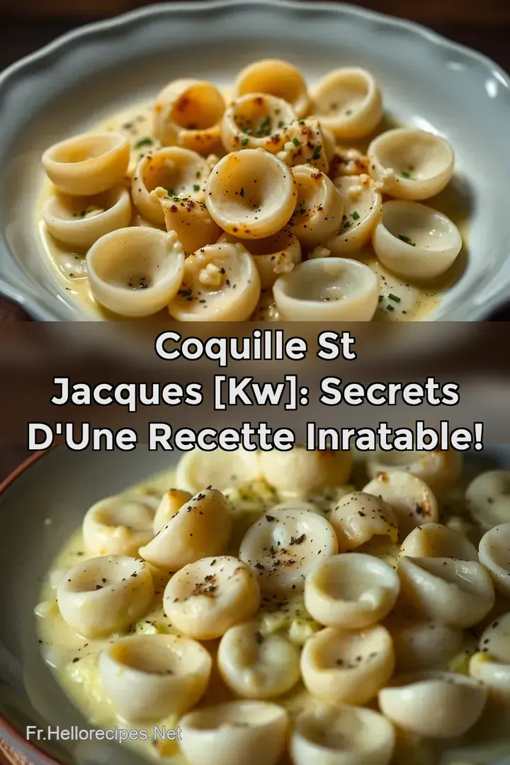 Coquille St Jacques [kw]: Secrets d&#039 une Recette Inratable!