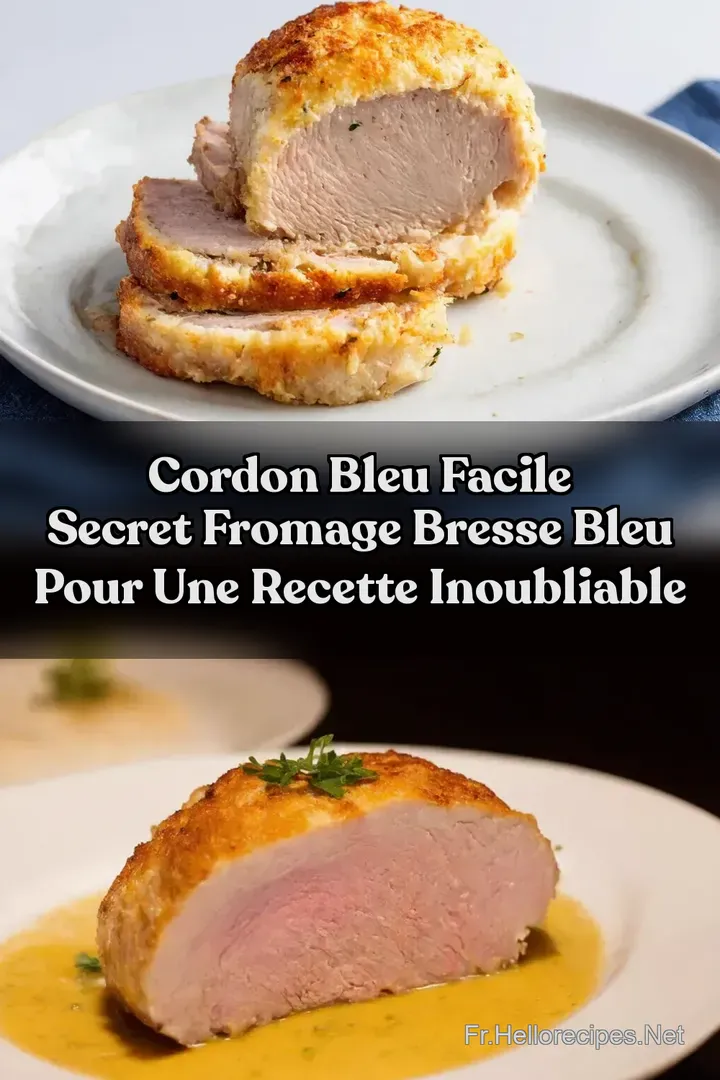 Cordon Bleu Facile Secret Fromage Bresse Bleu Pour Une Recette Inoubliable