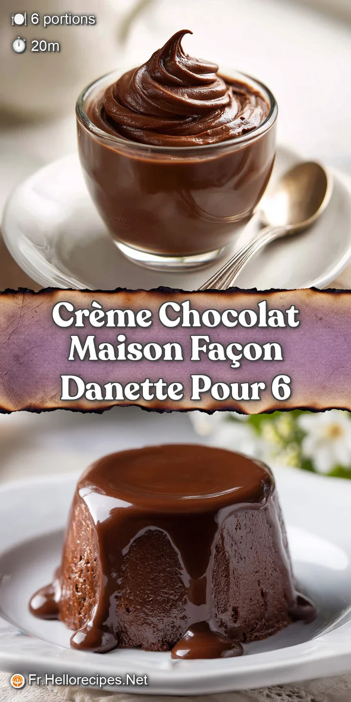 Close-up shows the intense, glossy surface of rich chocolate creme. Swirls and depths of color invite a spoonful of smooth...