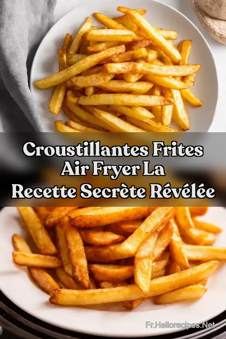 Croustillantes Frites Air Fryer La Recette Secrète Révélée : ÉPINGLER POUR PLUS TARD Croustillantes Frites Air Fryer La Recette Secrète Révélée