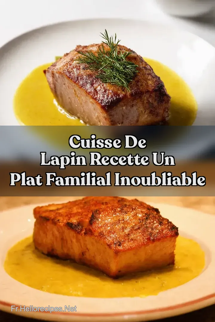 Cuisse de Lapin Recette Un Plat Familial Inoubliable