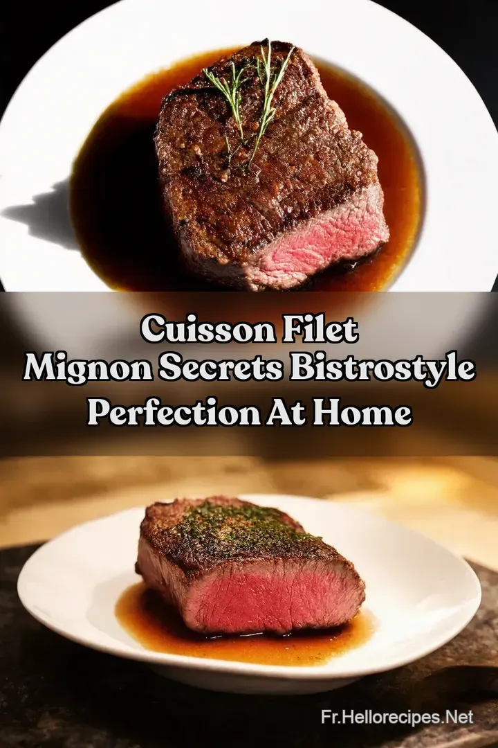 Cuisson Filet Mignon Secrets BistroStyle Perfection At Home