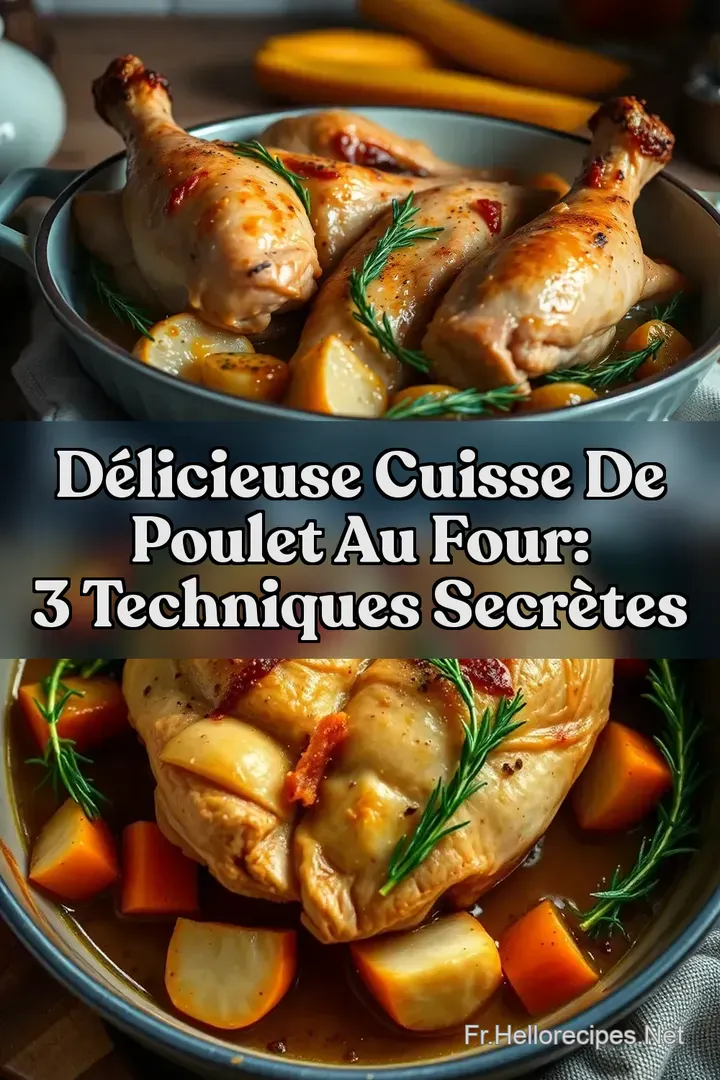 Délicieuse Cuisse de Poulet au Four: 3 Techniques Secrètes : ÉPINGLER POUR PLUS TARD Délicieuse Cuisse de Poulet au Four: 3 Techniques Secrètes