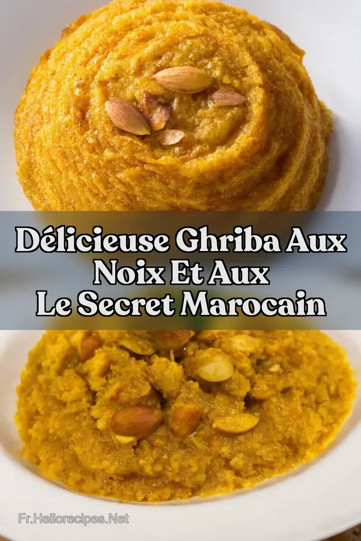 D&eacute;licieuse Ghriba aux noix et aux Le Secret Marocain