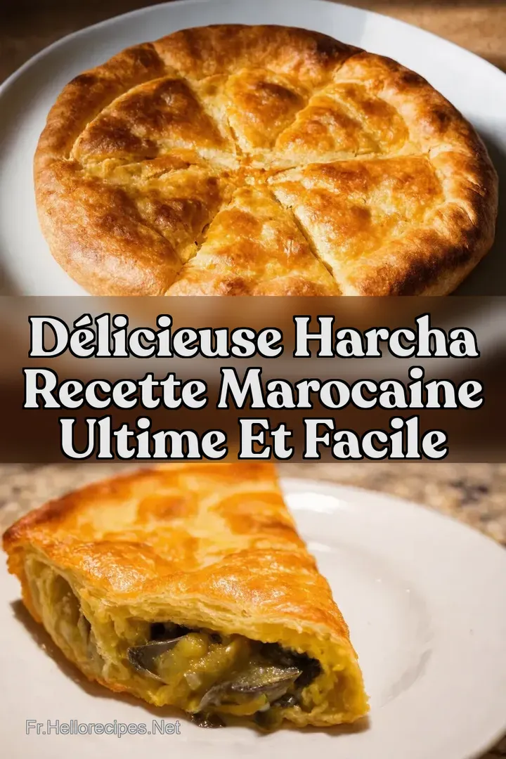 D&eacute;licieuse Harcha Recette Marocaine Ultime et Facile