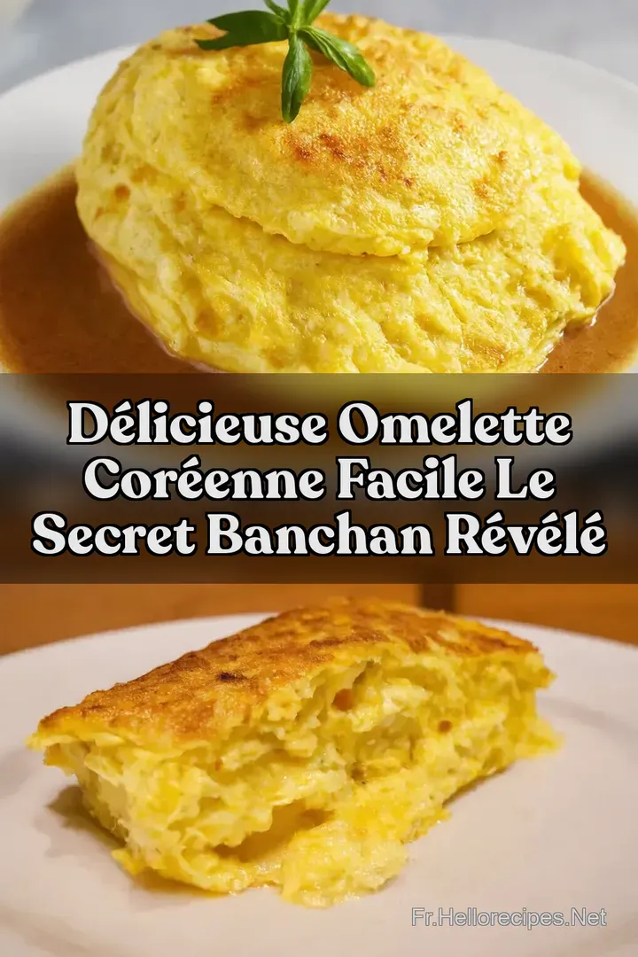 D&eacute;licieuse Omelette cor&eacute;enne facile Le Secret Banchan R&eacute;v&eacute;l&eacute;