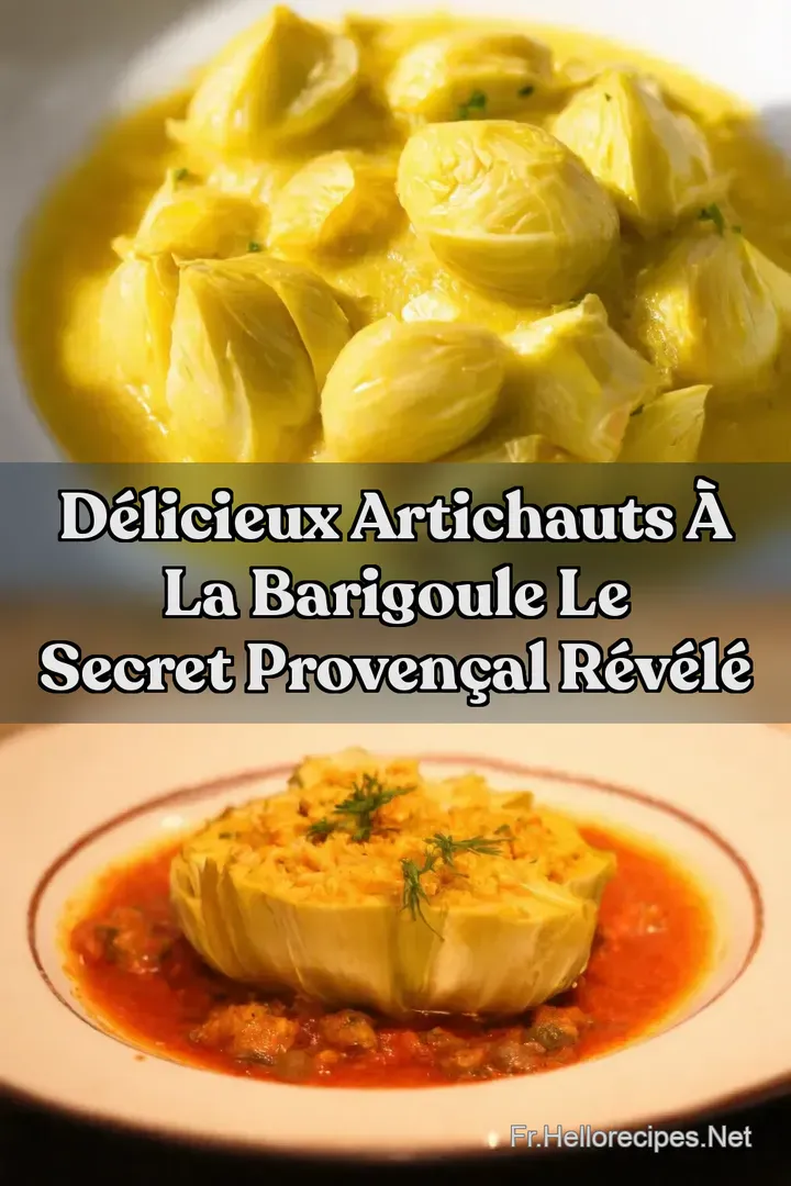 Délicieux Artichauts à la Barigoule Le Secret Provençal Révélé : ÉPINGLER POUR PLUS TARD Délicieux Artichauts à la Barigoule Le Secret Provençal Révélé