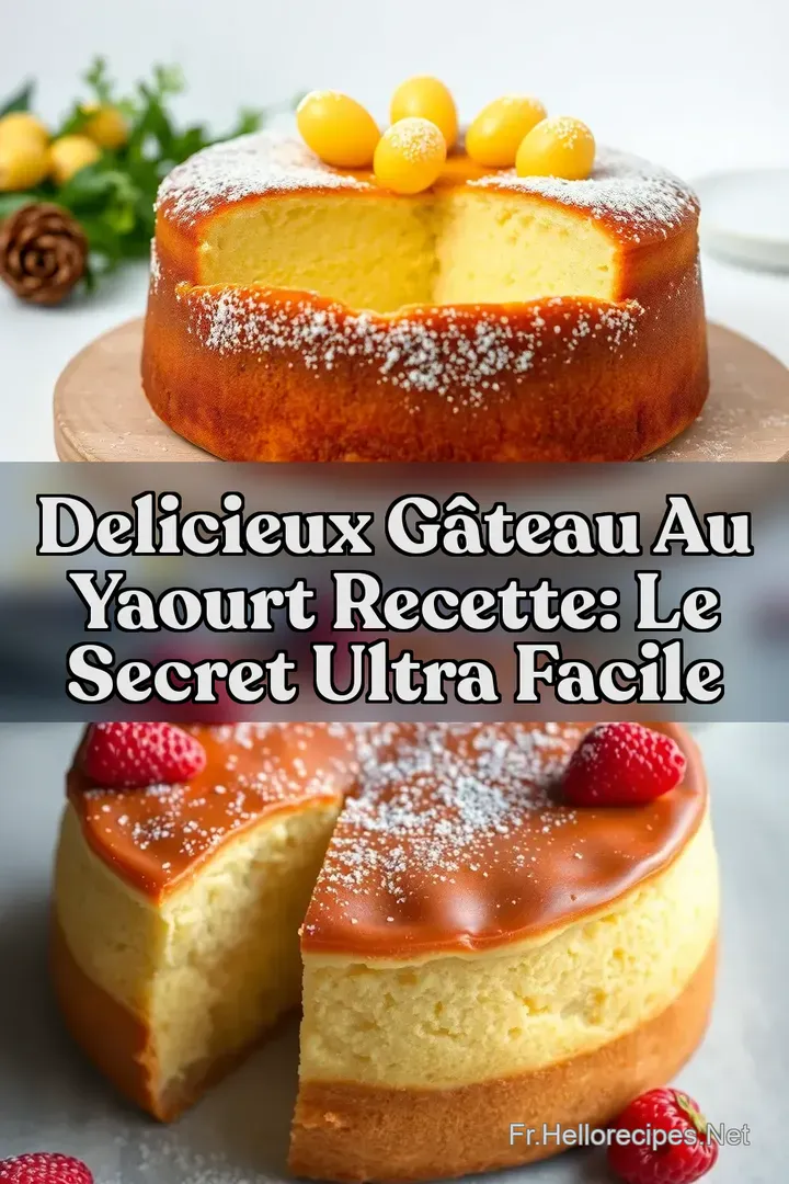 Delicieux Gâteau Au Yaourt Recette: Le Secret Ultra Facile