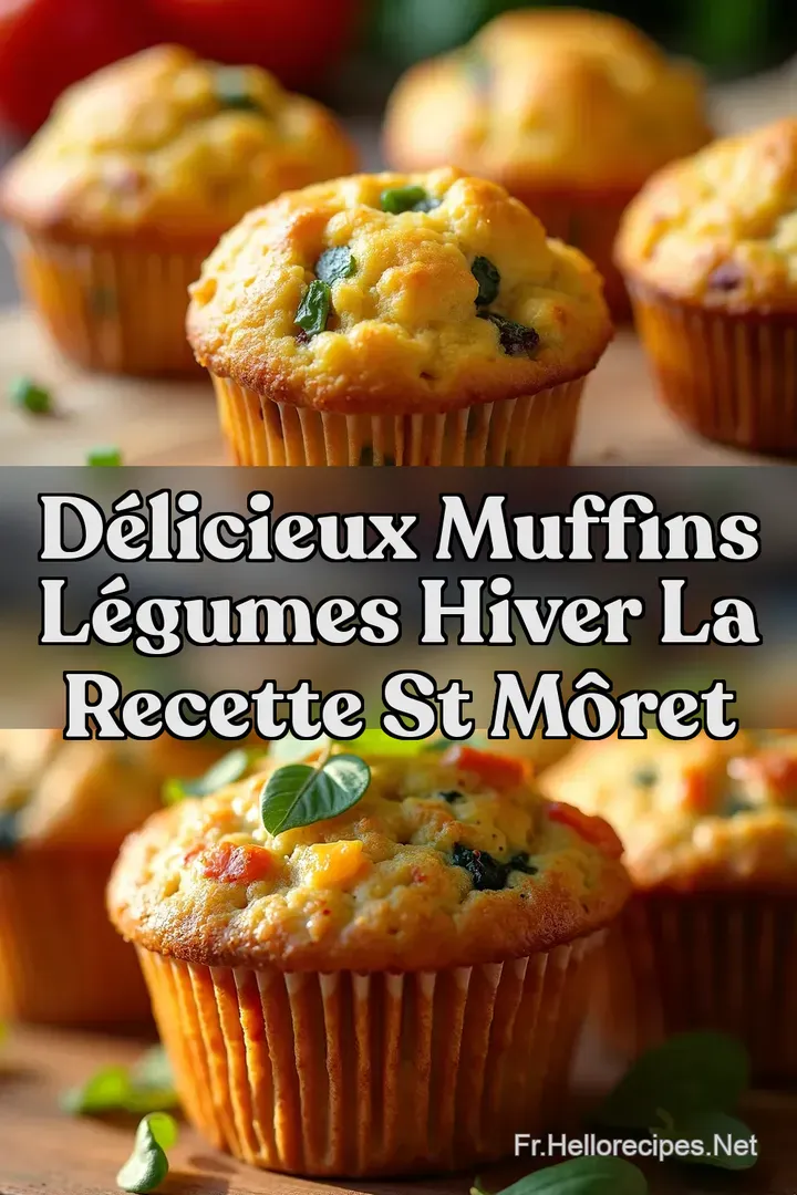D&eacute;licieux Muffins L&eacute;gumes Hiver La Recette St M&ocirc;ret