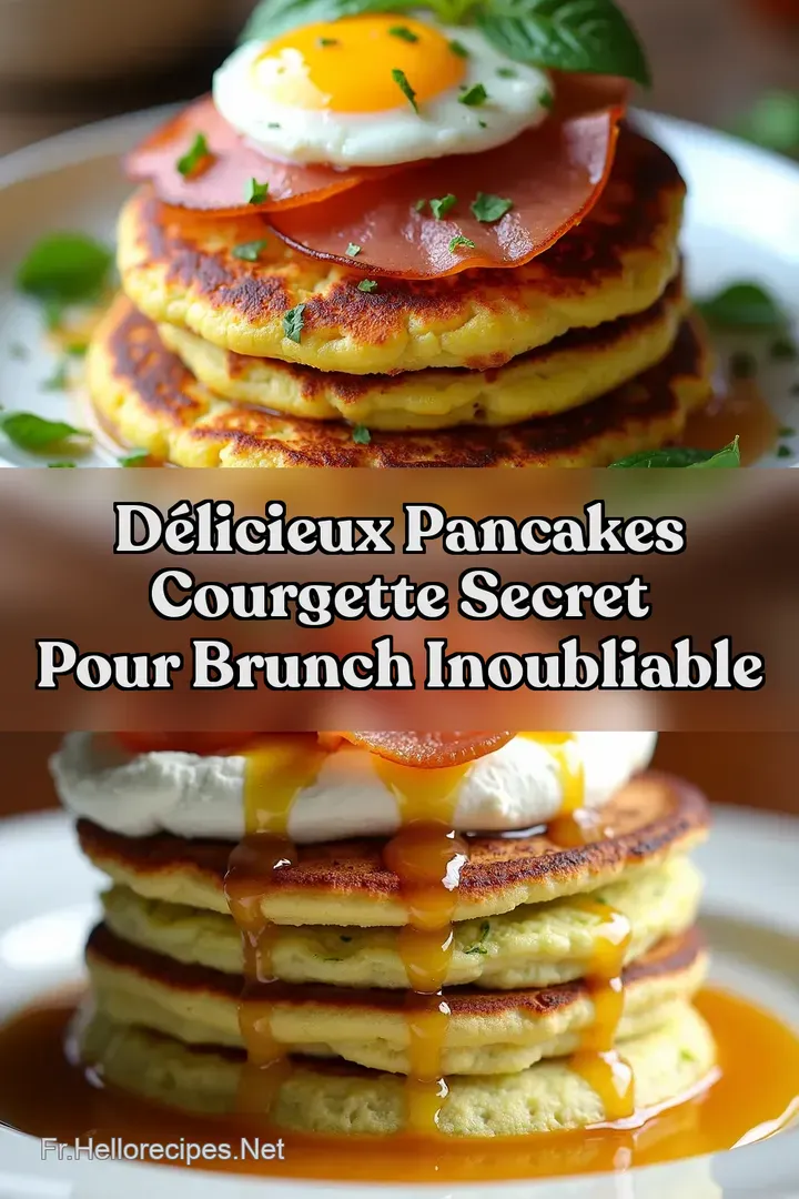 D&eacute;licieux Pancakes Courgette Secret Pour Brunch Inoubliable